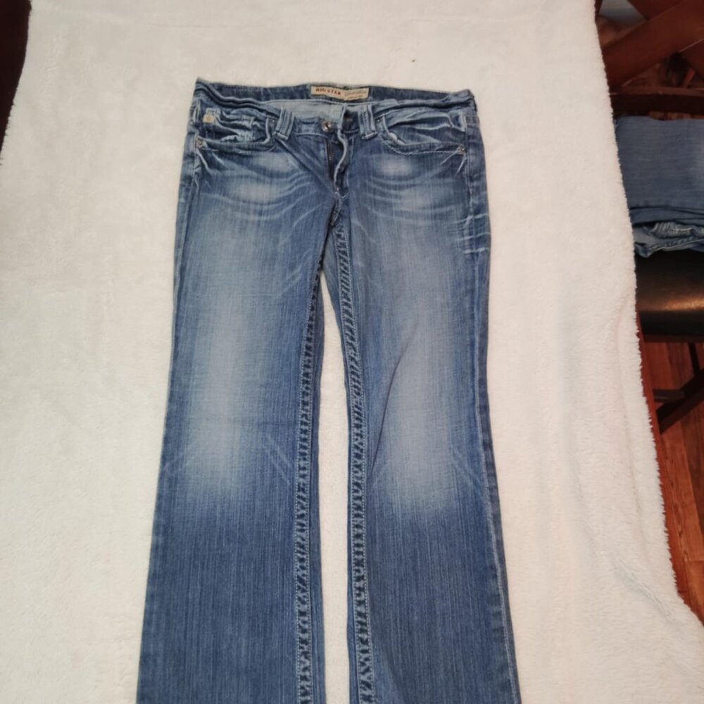 Big Star Sweet Boot Ultra-Low Rise Jeans Size 29 R 2 Pairs